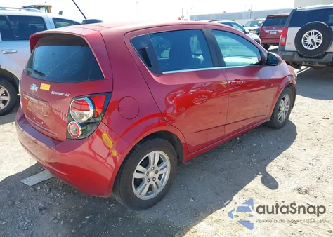 2015 Chevrolet Sonic Lt Auto from USA, damaged, VIN 1G1JC6SH2F4220056